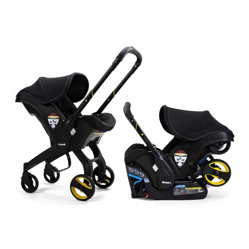 Doona - Infant Car Seat With Base & Stroller, Midnight
