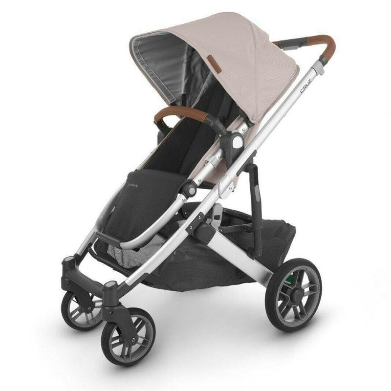 Uppababy Cruz Stroller V2, Alice (Dusty Pink/Silver/Saddle Leather)