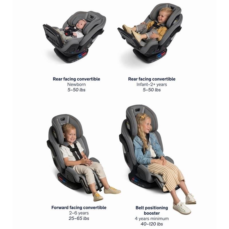 Nuna - EXEC All-In-One Convertible Car Seat, Riveted - Image 29