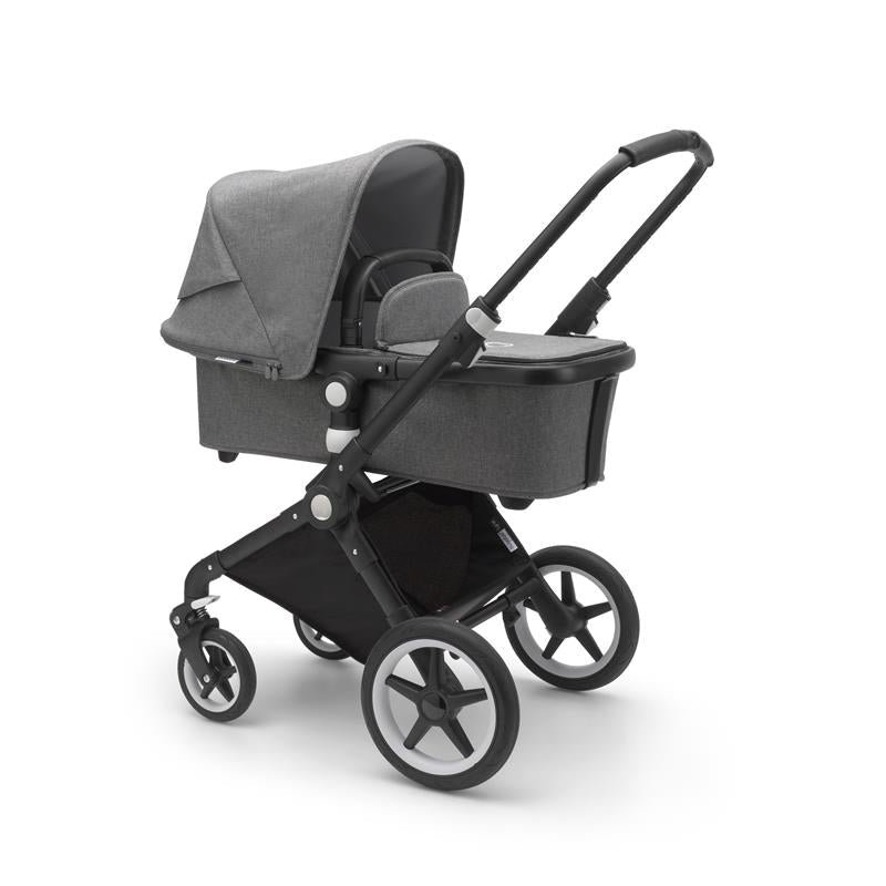 Bugaboo - Lynx Bassinet Fabric Complete, Grey Melange - Image 2